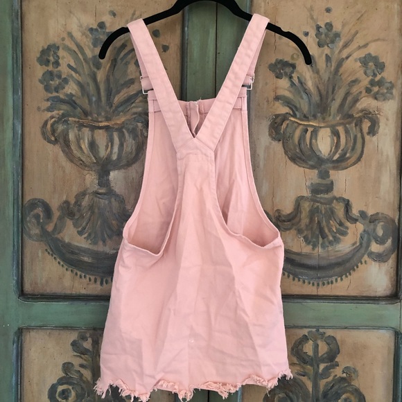 Tractr overalls mini dress - Picture 3 of 4